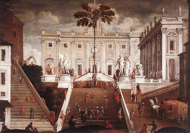 Competition on the Capitoline Hill, Agostino Tassi